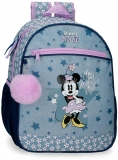 Ghiozdan clasa 0 fete, Disney Minnie Mouse Style, multicolor